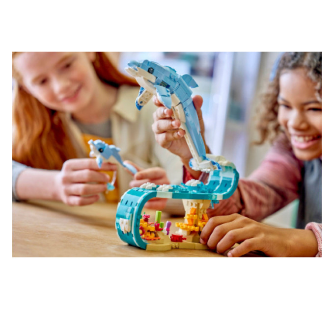 LEGO Конструктор LEGO Creator Морські тварини: красиві дельфіни (31385)