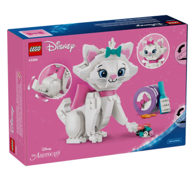 LEGO Конструктор LEGO Disney Classic Коти-аристократи Чарівна Марі (43286)