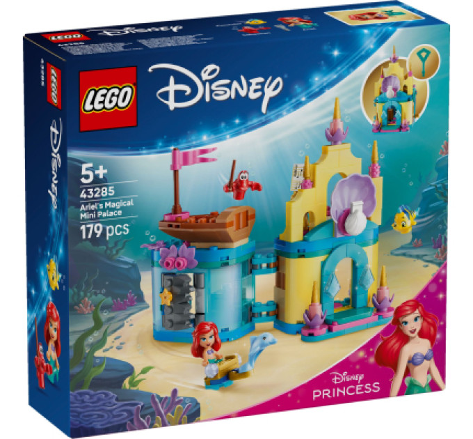 LEGO Конструктор LEGO Disney Princess Чарівний мініпалац Аріель (43285)