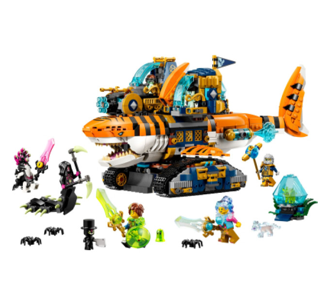 LEGO Конструктор LEGO DREAMZzz Танкер тигрова акула (71515)