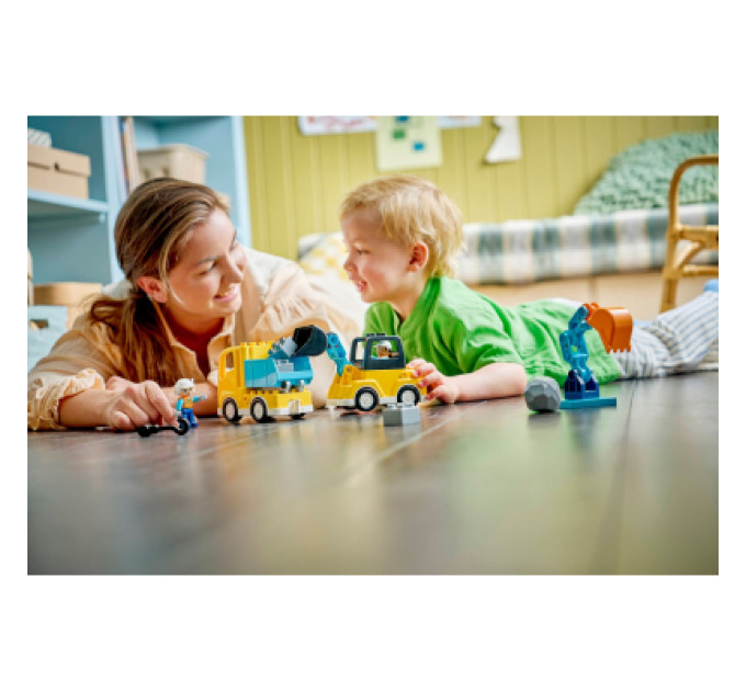 LEGO Конструктор LEGO DUPLO Town 3-в-1 Будівельна техніка (10475)