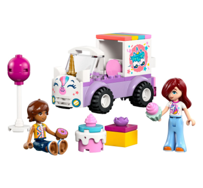 LEGO Конструктор LEGO Friends Автомобіль для доставки тортів з єдинорогами (42675)