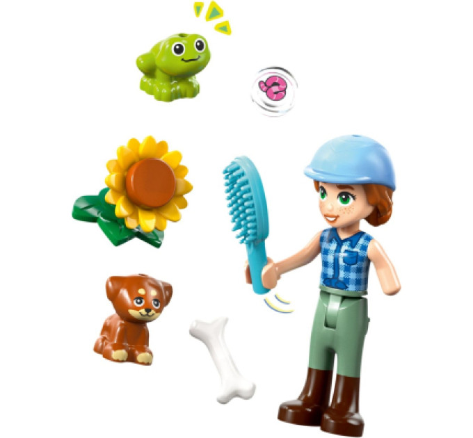 LEGO Конструктор LEGO Friends Причіп для коня й лошати (42695)