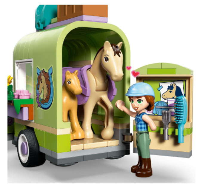 LEGO Конструктор LEGO Friends Причіп для коня й лошати (42695)