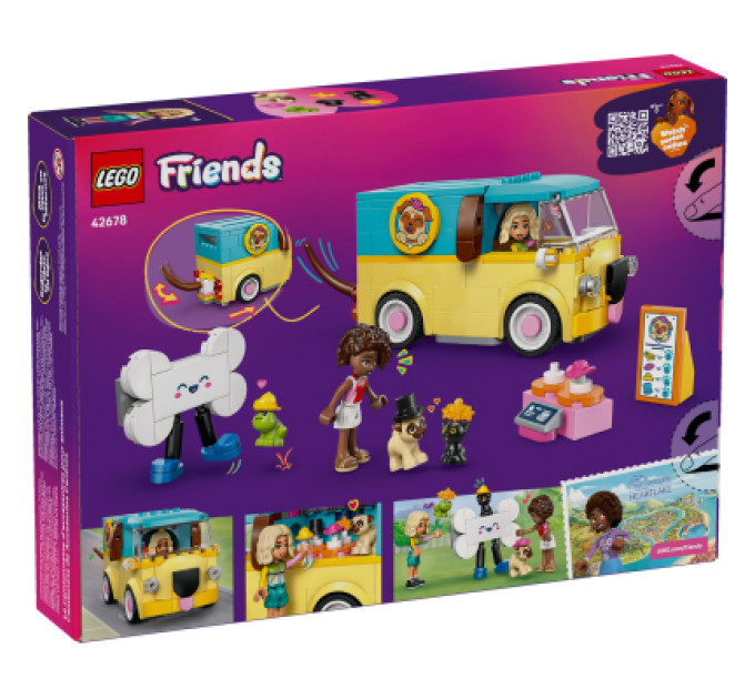 LEGO Конструктор LEGO Friends Фургон з аксесуарами для улюбленців (42678)
