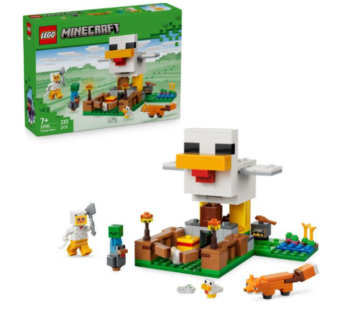 LEGO Конструктор LEGO Minecraft Куряча ферма (21585)