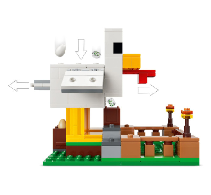 LEGO Конструктор LEGO Minecraft Куряча ферма (21585)