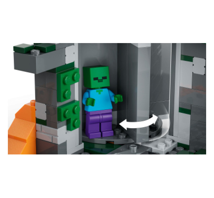LEGO Конструктор LEGO Minecraft Підземелля зомбі (21587)
