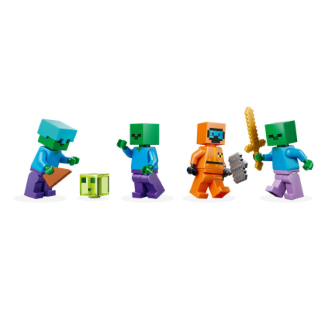 LEGO Конструктор LEGO Minecraft Підземелля зомбі (21587)