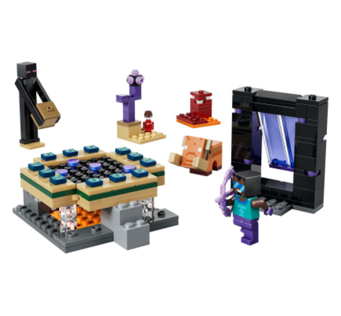 LEGO Конструктор LEGO Minecraft Подорож до Нижнього світу та Порталу до Краю (21584)
