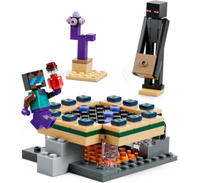 LEGO Конструктор LEGO Minecraft Подорож до Нижнього світу та Порталу до Краю (21584)