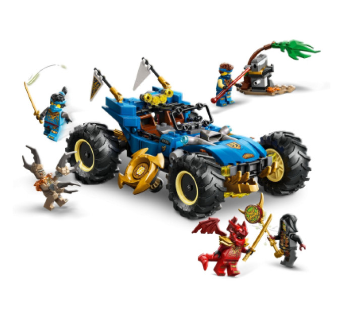 LEGO Конструктор LEGO Ninjago Автомобіль-трансформер Джея (71856)