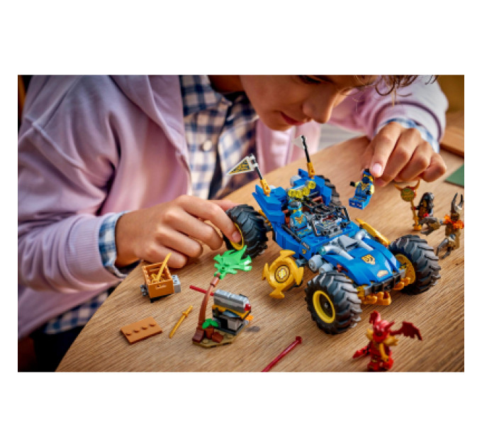 LEGO Конструктор LEGO Ninjago Автомобіль-трансформер Джея (71856)