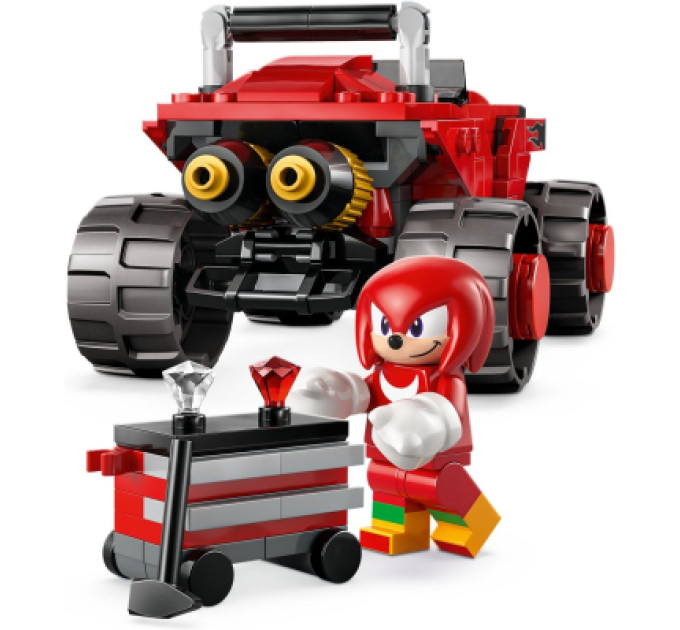 LEGO Конструктор LEGO Sonic Автомобіль Сільвера vs. монстр вантажівки Наклза (77118)
