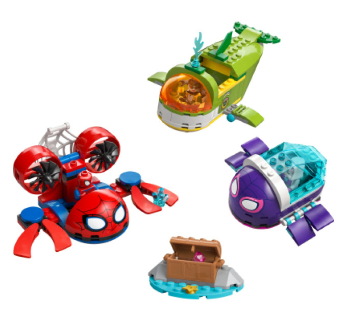 LEGO Конструктор LEGO Spidey Павук: Підводні транспортні засоби (11207)