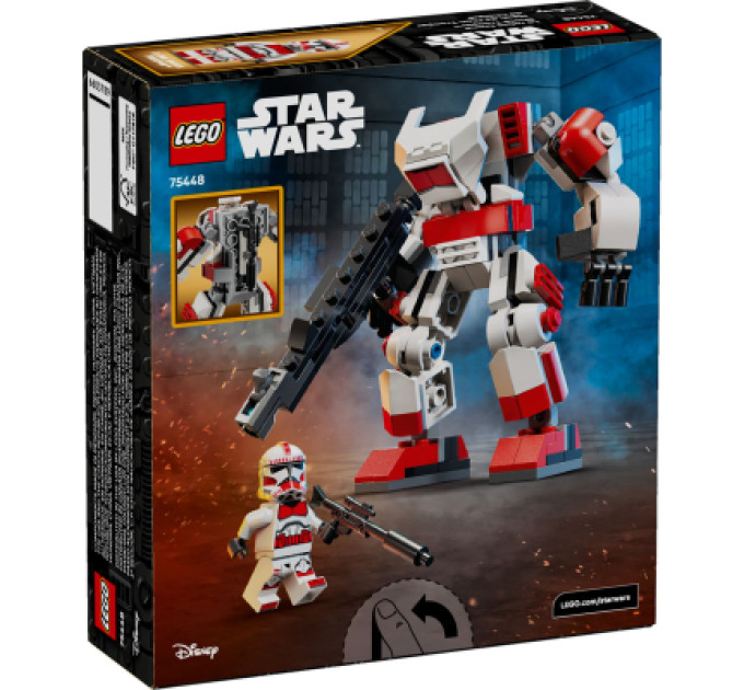 LEGO Конструктор LEGO Star Wars Робот ударного клону-солдата (75448-)