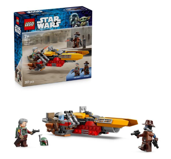 LEGO Конструктор LEGO Star Wars Спідер Кобба Ванта (75437)