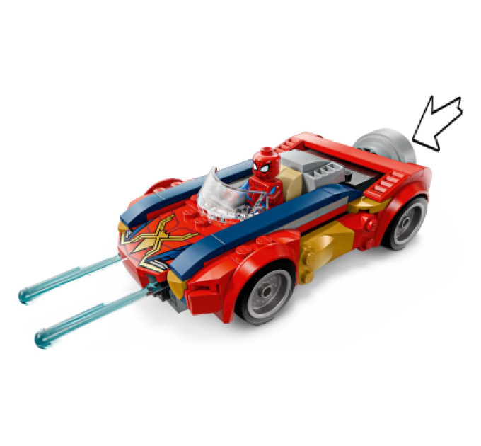 LEGO Конструктор LEGO Super Heroes Автомобіль Людини-павука vs. Отруєний Росомаха (76336)