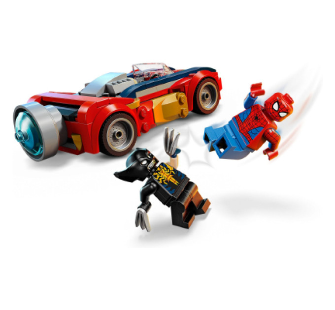 LEGO Конструктор LEGO Super Heroes Автомобіль Людини-павука vs. Отруєний Росомаха (76336)