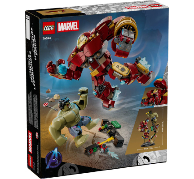 LEGO Конструктор LEGO Super Heroes Легендарна битва: Халкбастер vs. Халк (76343)
