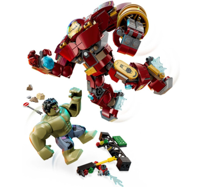 LEGO Конструктор LEGO Super Heroes Легендарна битва: Халкбастер vs. Халк (76343)