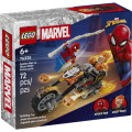 LEGO Конструктор LEGO Super Heroes Людина-павук vs. Примарний вершник на мотоциклі (76335)