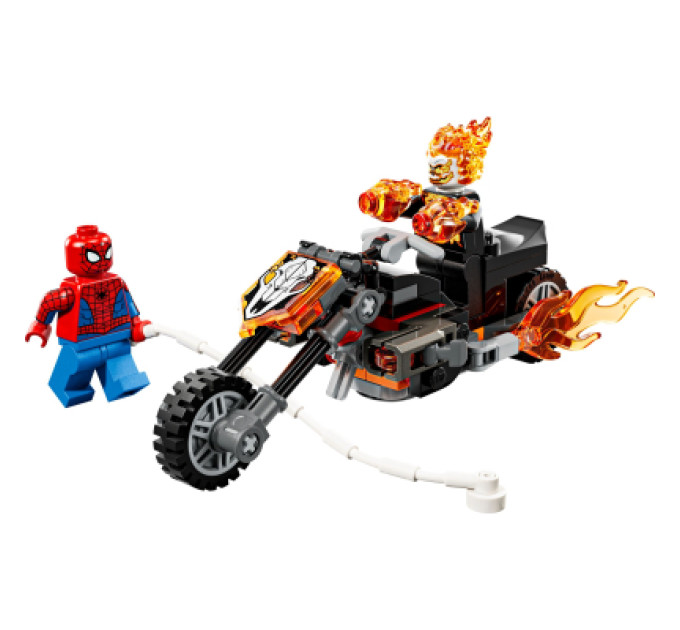 LEGO Конструктор LEGO Super Heroes Людина-павук vs. Примарний вершник на мотоциклі (76335)