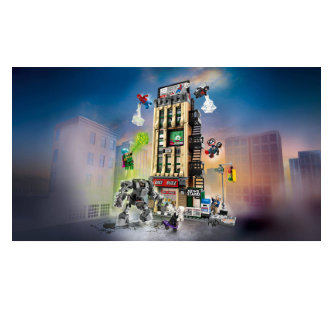 LEGO Конструктор LEGO Super Heroes Людина-павук проти Містеріо: Дейлі Б'юґл (76342)