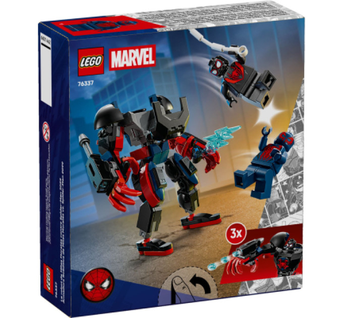 LEGO Конструктор LEGO Super Heroes Робот Майлза Моралеза vs. Людина-павук 2099 (76337)