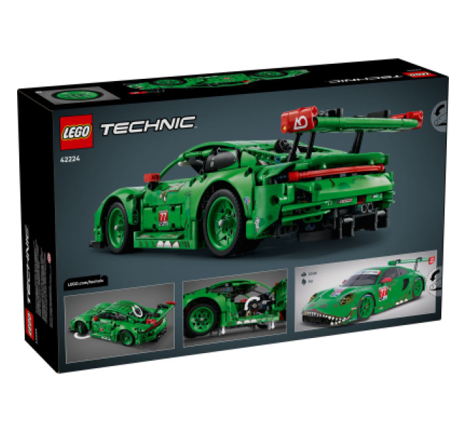 LEGO Конструктор LEGO Technic Автомобіль Porsche 911 GT3 R REXY AO Racing (42224)