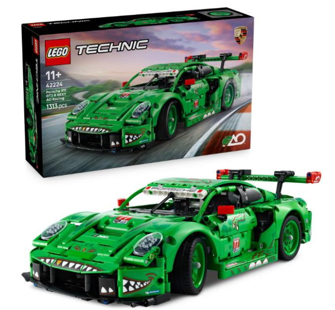 LEGO Конструктор LEGO Technic Автомобіль Porsche 911 GT3 R REXY AO Racing (42224)