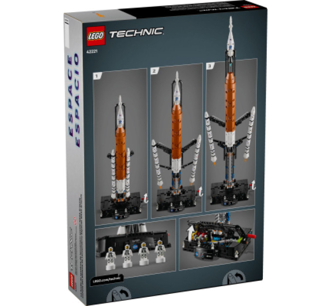 LEGO Конструктор LEGO Technic Ракета із системою космічного запуску NASA Artemis (42221)