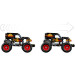 LEGO Конструктор LEGO Technic Monster Jam Grave Digger Вогонь і лід (42219)