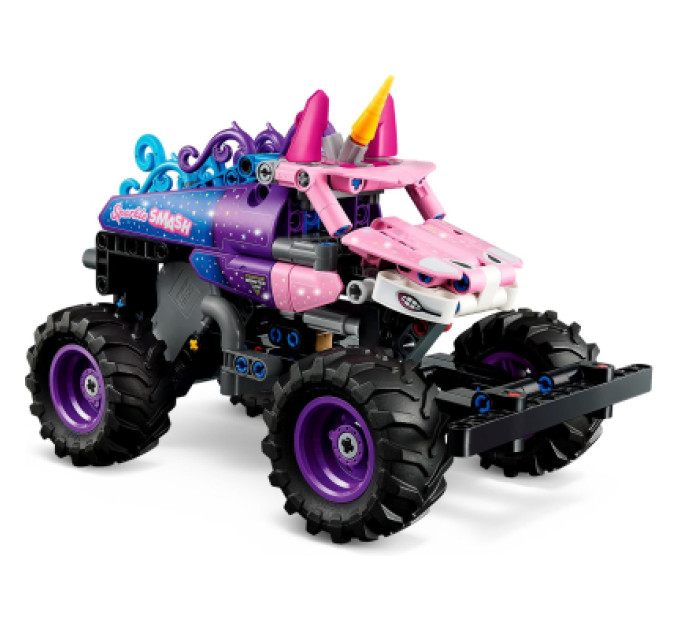 LEGO Конструктор LEGO Technic Monster Jam Sparkle Smash із функцією «Pull-Back» (42220)
