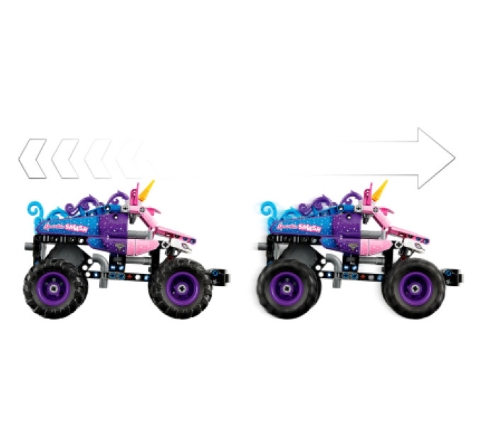 LEGO Конструктор LEGO Technic Monster Jam Sparkle Smash із функцією «Pull-Back» (42220)