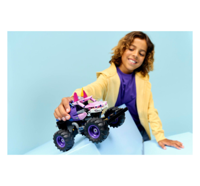 LEGO Конструктор LEGO Technic Monster Jam Sparkle Smash із функцією «Pull-Back» (42220)