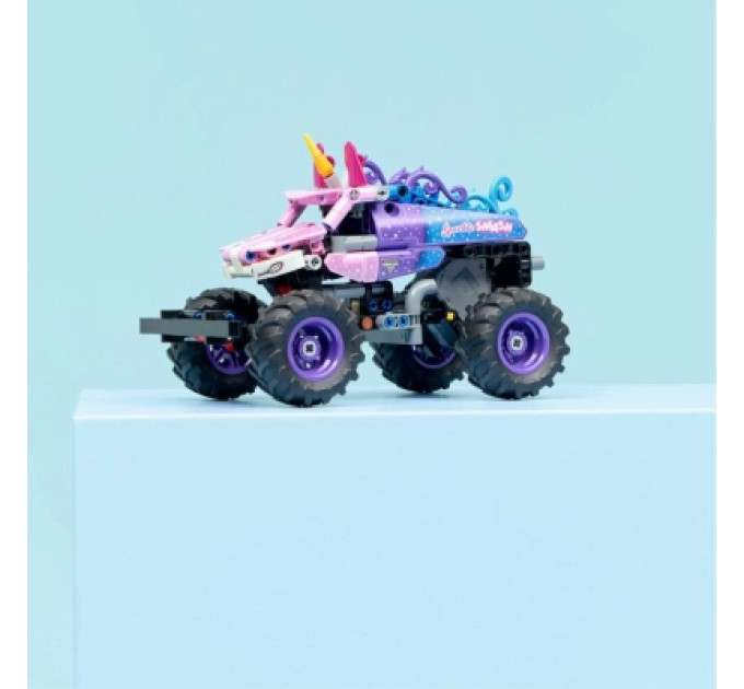 LEGO Конструктор LEGO Technic Monster Jam Sparkle Smash із функцією «Pull-Back» (42220)