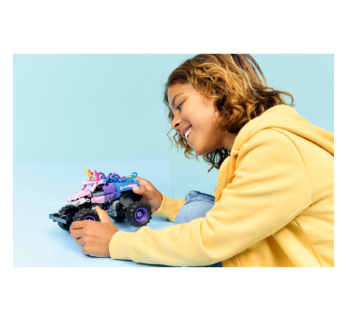LEGO Конструктор LEGO Technic Monster Jam Sparkle Smash із функцією «Pull-Back» (42220)