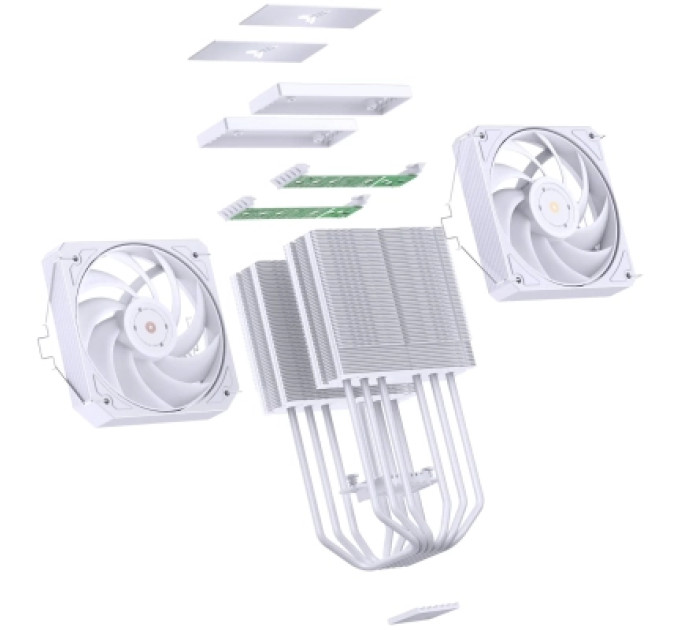 JONSBO Кулер до процесора JONSBO HX6280 White