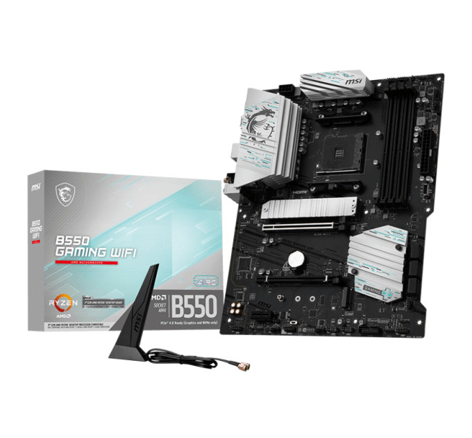 MSI Материнська плата MSI B550 GAMING WIFI