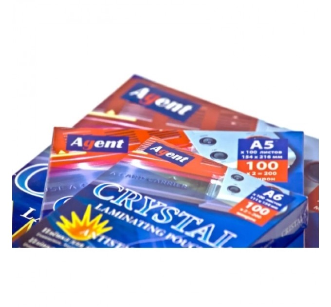 Плівка для ламінування Agent глянц. А3 (303х426) 60 мкн (100 шт.) ANTISTATIC (3130006)