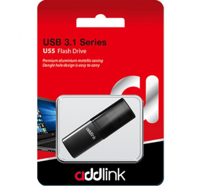 AddLink USB флеш накопичувач AddLink 128GB U55 USB 3.1 (ad128GBU55B3)