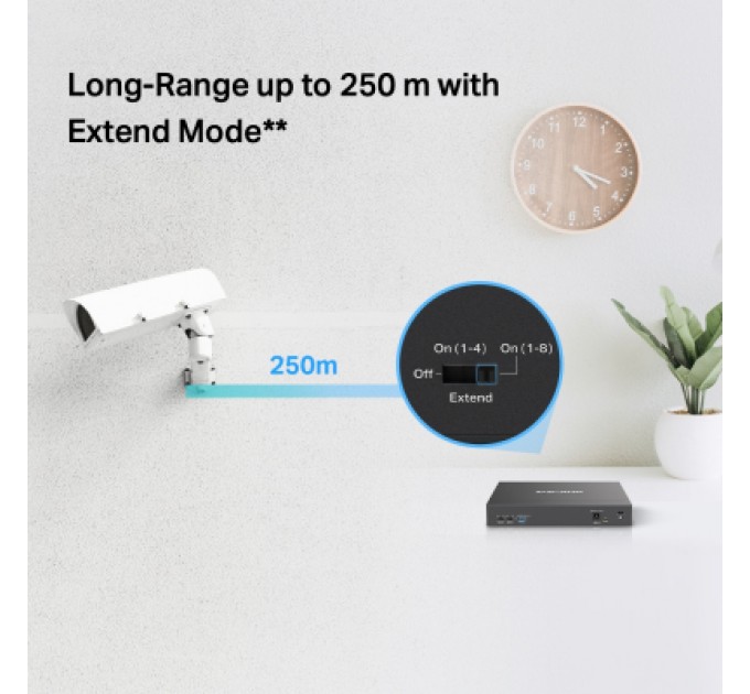 Комутатор мережевий Mercusys MS110P