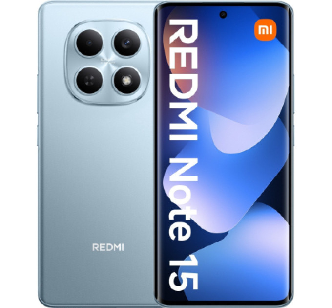 Xiaomi Мобільний телефон Xiaomi Redmi Note 15 6/128GB Glacier Blue (1183673)
