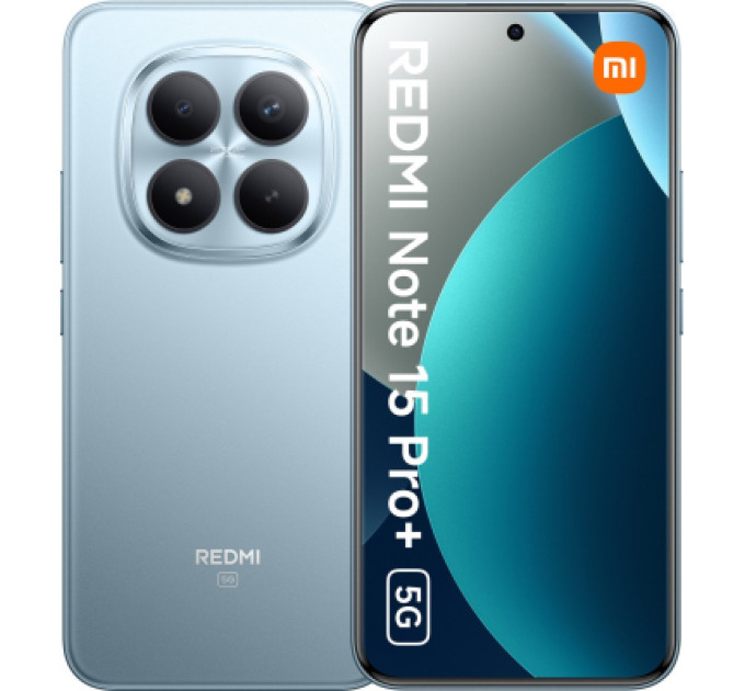 Xiaomi Мобільний телефон Xiaomi Redmi Note 15 Pro+ 5G 12/512GB Glacier Blue (1183695)