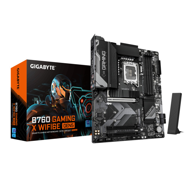 GIGABYTE Материнська плата Gigabyte B760 Gaming X WiFi6E Gen5 Socket 1700