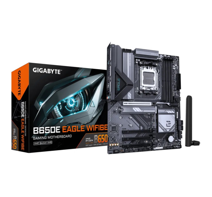 GIGABYTE Материнська плата Gigabyte B650E Eagle WiFi6E Socket AM5