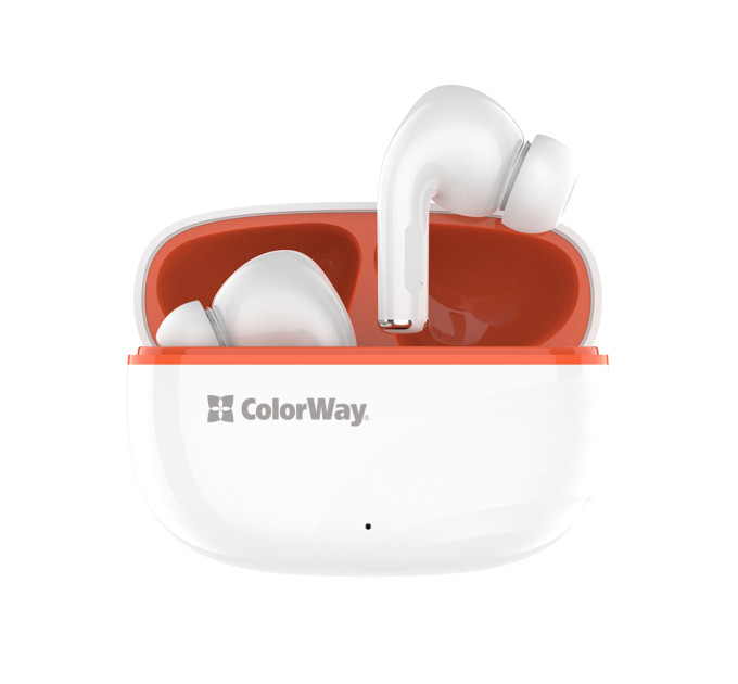 ColorWay Bluetooth-гарнітура СolorWay Slim TWS-5 Earbuds White (CW-TWS5WT)