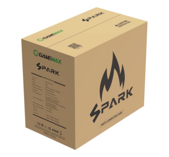 Корпус для ПК Gamemax SPARK FULL WHITE (1125-2001R0070)