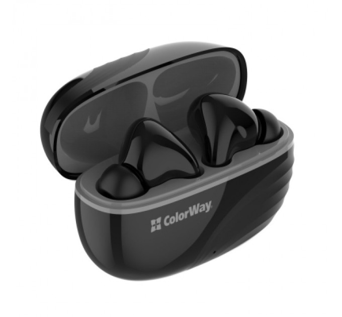 Навушники ColorWay Slim TWS-5 Earbuds Black (CW-TWS5BK)